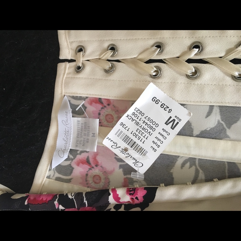 Flower bustier - Picture 7 of 8